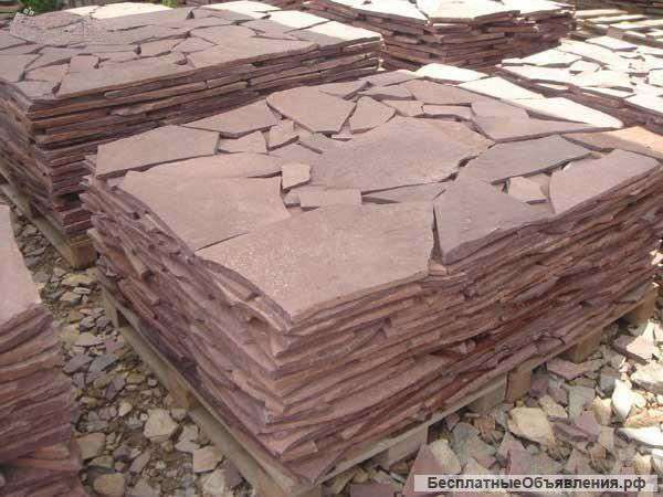 Плитняк: лемезит, кварцит (златолит), доломит, сланец, гранит, известняк