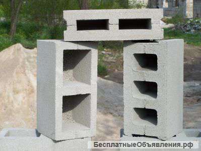 Керамзитобетонные блоки,шлакоблоки,полублокм