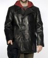 Кожаный бушлат Schott Pea Coat 740, США