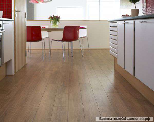 Укладка ламината, настил линолеума и др. покрытий