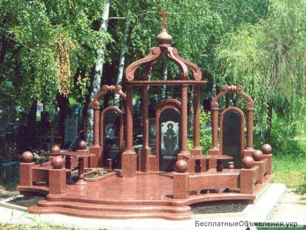 Памятники,плитка,лавочки,столики,подоконики,шары и вазы из гранита