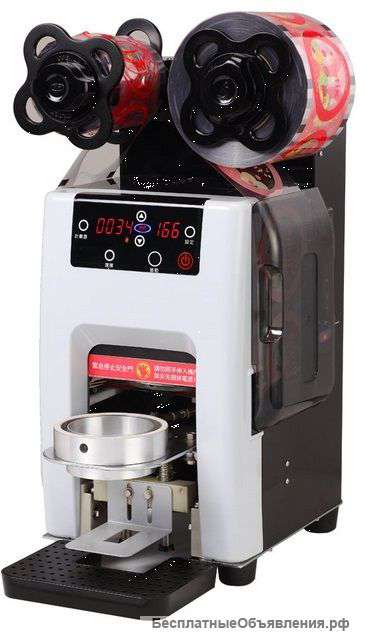 Упаковщик, запайщик стаканчиков настольный