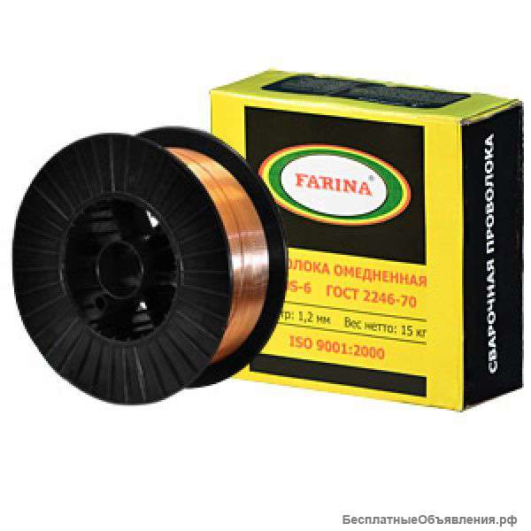 Сварочная проволока Farina (фарина) д.1.2 мм (15)