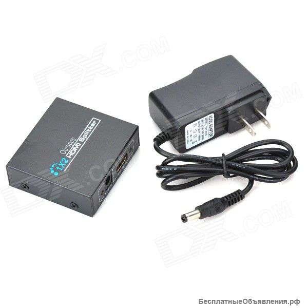 Hdmi-разветвитель 1x2, splitter(новый)