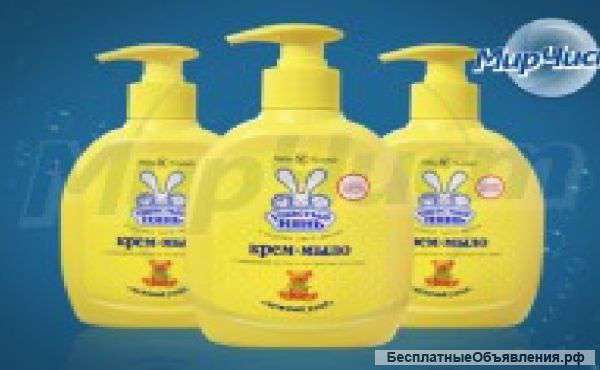 Крем-мыло для детей Ушастый нянь 300мл 60,35 руб