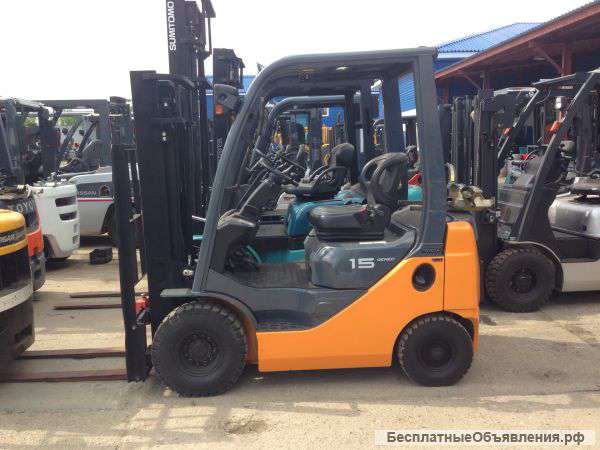 Вилочный автопогрузчик TOYOTA 02-8FG15 2009 год