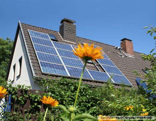 Солнечные панели и комплектующие