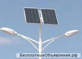 Автономные светодиодные фонари на солнечных панелях
