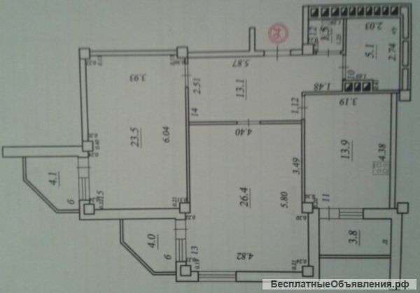 2 комнатную квартиру, 6-я просека, д.135