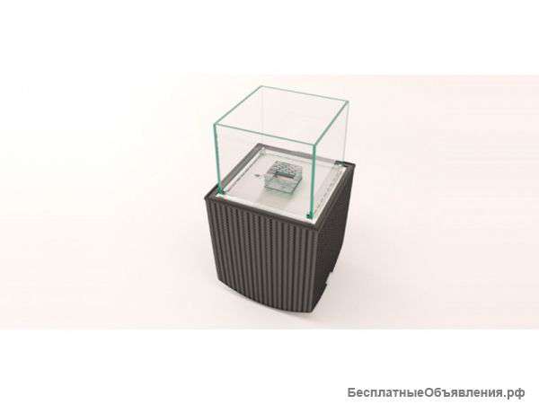 Nice cube биокамин напольный decoflame