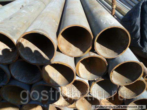 Трубу б/у для заборов