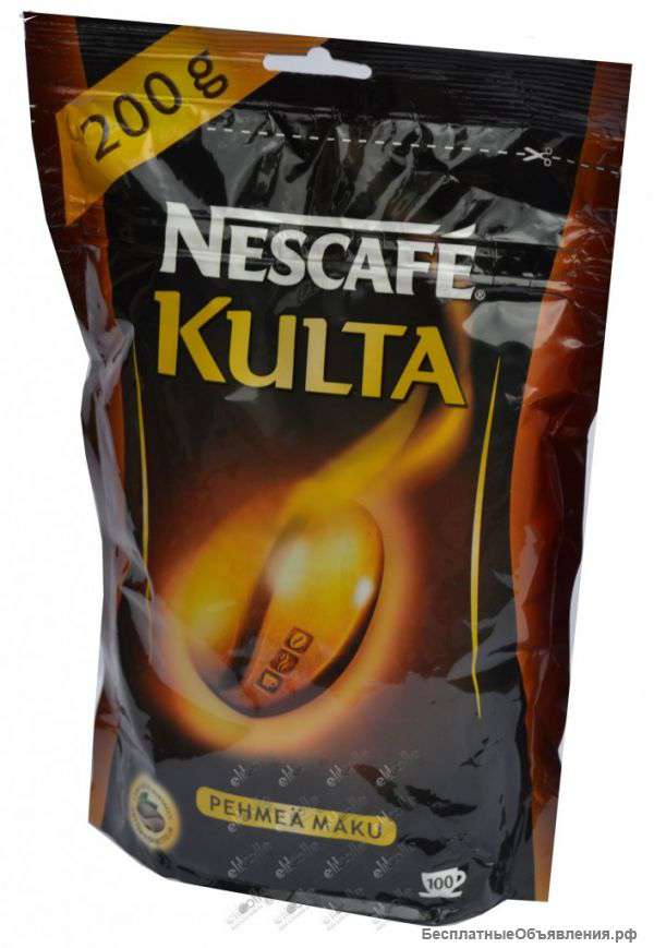 Nescafe Kulta 200 gr (Нескафе Культа 200 гр)