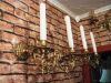 Каминные подсвечники. Бронза. ХХ век. Франция
