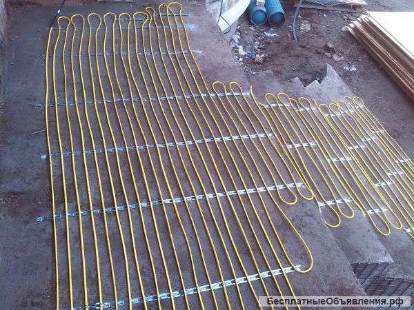 Обогрев наружных ступеней, открытых площадок