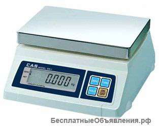 Торговые фасовочные весы CAS SW-2