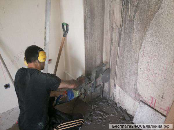 Алмазное сверление отверстий