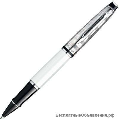 Роликовая ручка Waterman Expert Deluxe White CT