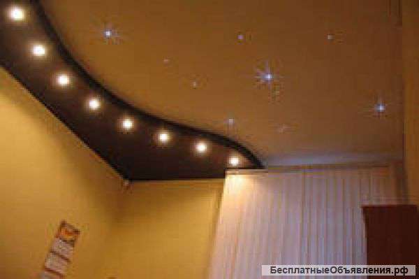 Натяжные потолки