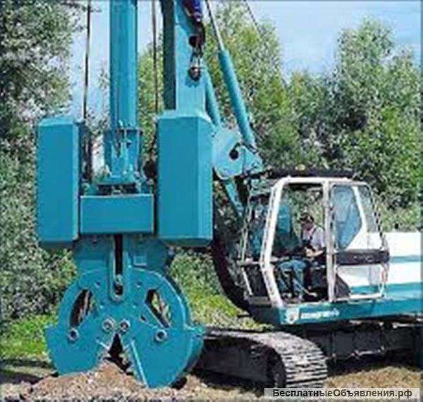 Грейфер на базе Casagrande "стена в грунте" 60 метр