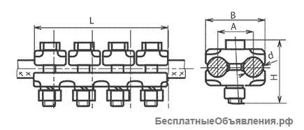 Зажим плашечный ПА-6-1