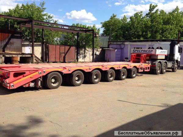 Низкорамный трал грузоподъемность 70т