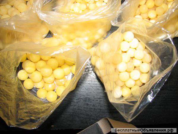 Янтарные заготовки шары