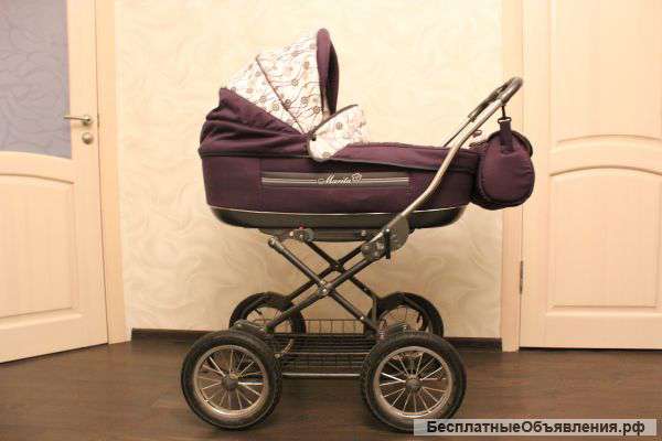 Детскую коляску БУ зима-лето