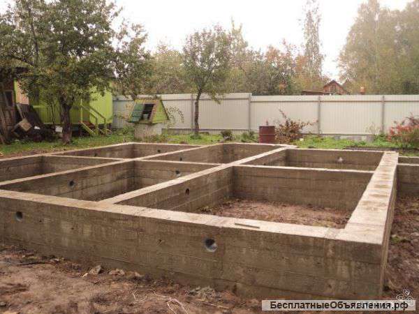 Качественный фундамент под ключ