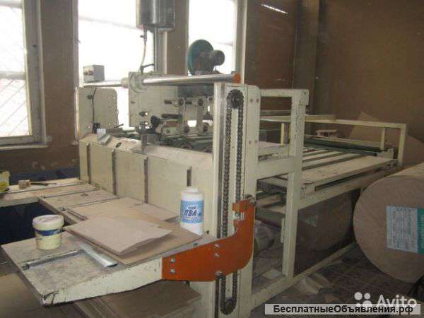 Полуавтоматическая склека для коробов