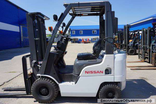 Автопогрузчик NISSAN 1,5т 2011г. Газ/Бензин