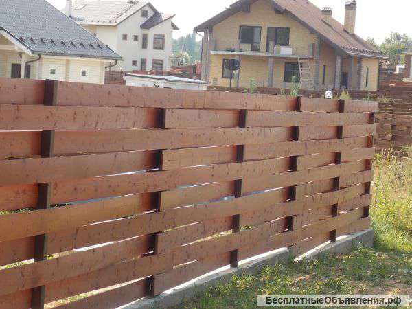 Заборы подмосковья