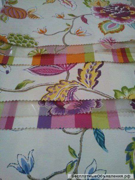 Пошив штор, подушек, покрывал, чехлы на стулья, диваны