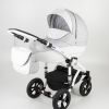 Коляску. Bebe-Mobile Toscana Ecco 50% (2 в 1) (716S Белый - Серый в Принт