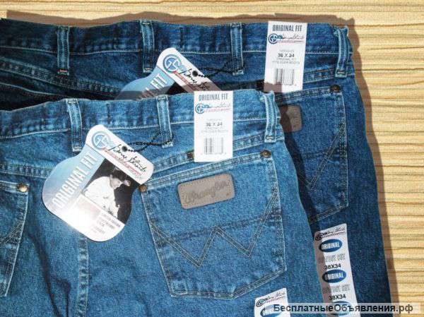 Надежные джинсы Wrangler George Strait
