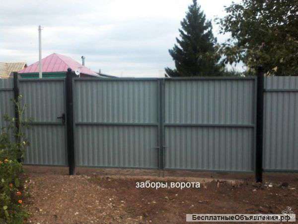Ворота калитки сварочные работы,услуги трубогиба,гнём трубы профильные