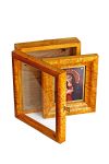 Киот для иконы из карельской березы на заказ