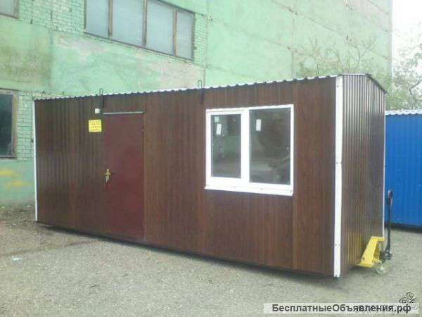 Конструкция металлического блок-контейнера имеет высокую прочность