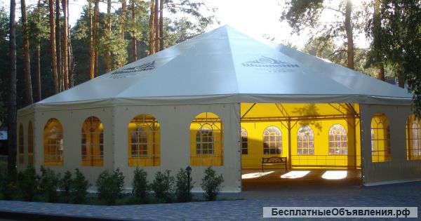 Шатры и павильоны для ресторанов и кафе