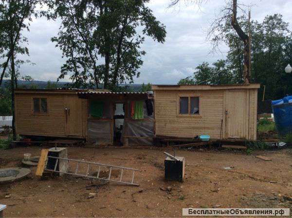 Строительный вагончик, будка, бытовка