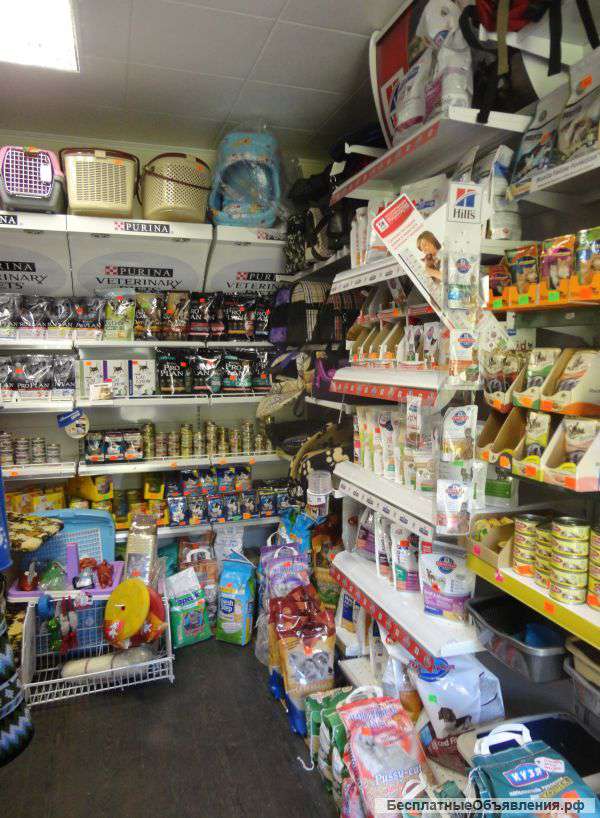 Действующий зоомагазин
