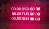 Светодиодное табло "Обмен валют"