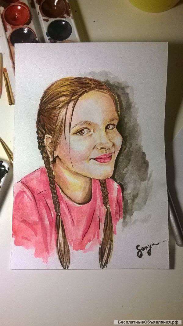 Портрет по фото за день