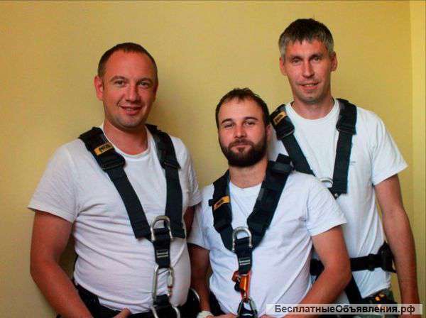 Все виды высотных работ, промышленный альпинизм