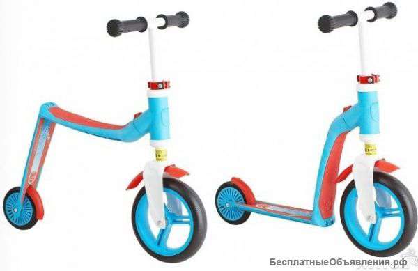 Самокат-беговел трансформер Scoot&Ride Highway Baby 2в1