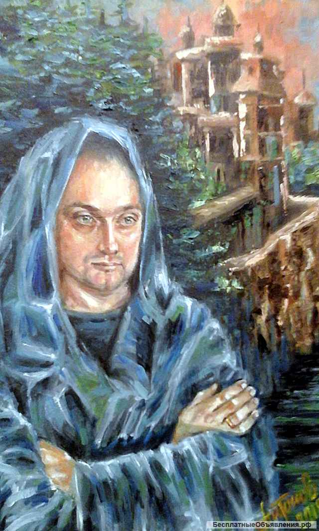 Портрет на заказ по фотографии в Омске. Картина на заказ в Омске.