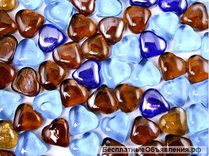 Грунт для аквариума фигурный - Марблс фигурный Сердце