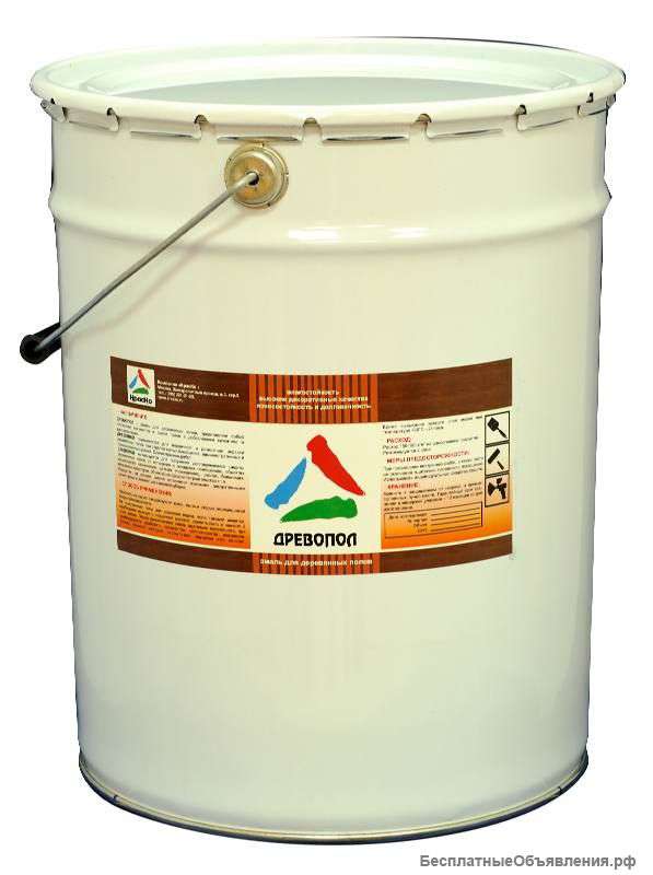 Краска для деревянных полов «Древопол»