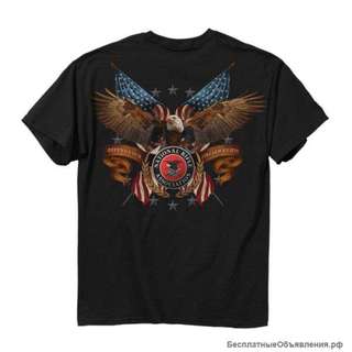 Футболка Buckwear NRA Eagle Flag