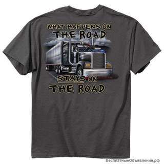 Футболка Buckwear Stays OnThe Road