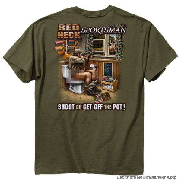 Футболка Buckwear Redneck Get Off The Pot